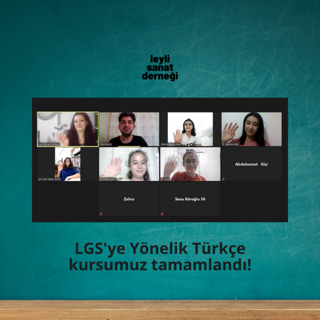 LGS’ye Yönelik Türkçe Kursumuz Tamamlandı