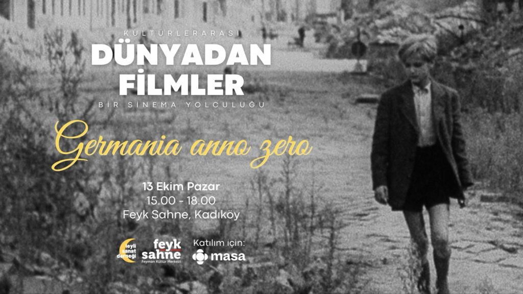 Dünyadan Filmler Serisi – 1. Film Gösterimi: Germany, Year Zero (1948)