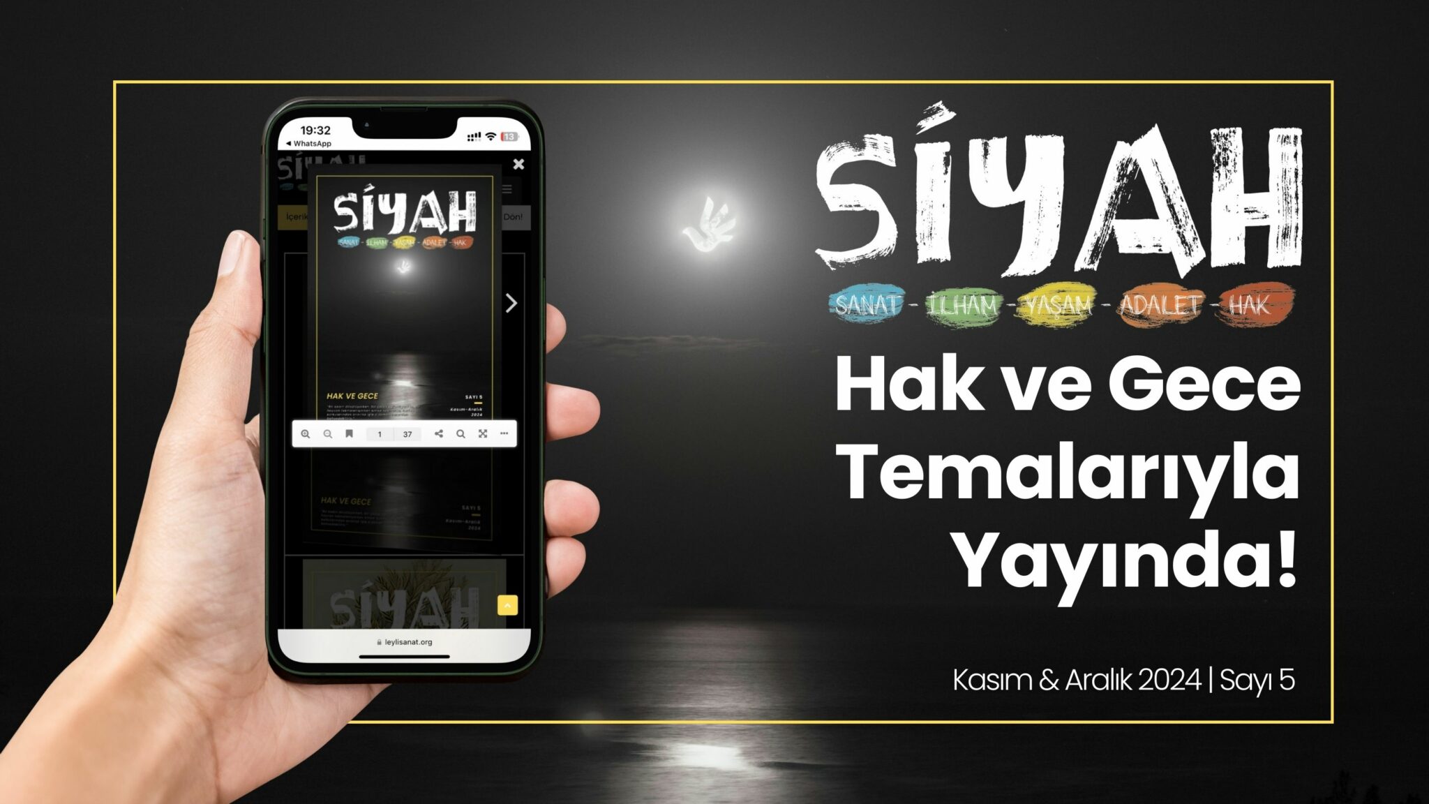 SİYAH E-Dergi’nin 5. Sayısı Yayında!