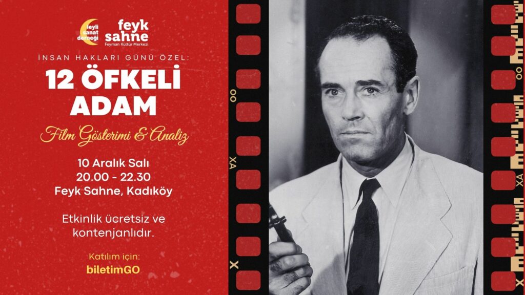 İnsan Hakları Günü’nde “12 Öfkeli Adam” Film İncelemesi