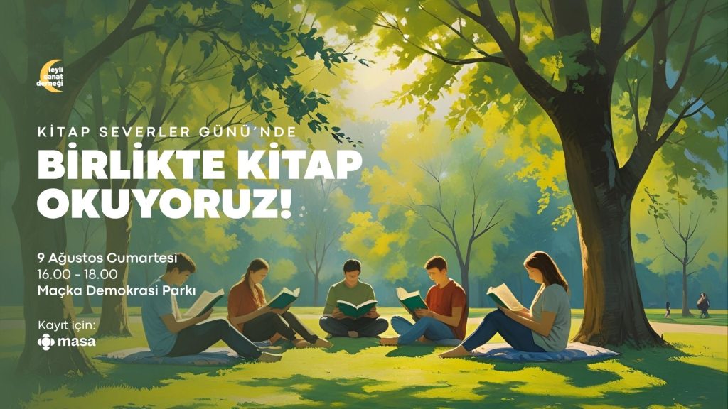 Kitap Severler Günü’nde Parkta Buluşuyoruz! – Açık Havada Birlikte Okuma ve Paylaşım Etkinliği