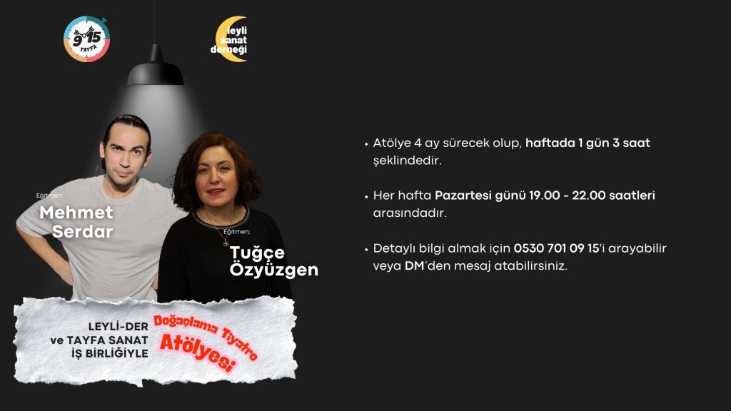 Doğaçlama Tiyatro Atölyesi: Sahneyi Birlikte Kurmak