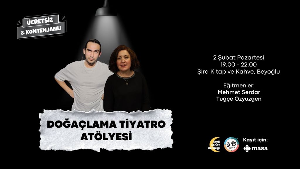 Doğaçlamayla Tanışmaya Davetlisiniz: Leyli x Tayfa Sanat Doğaçlama Tiyatro Atölyesi