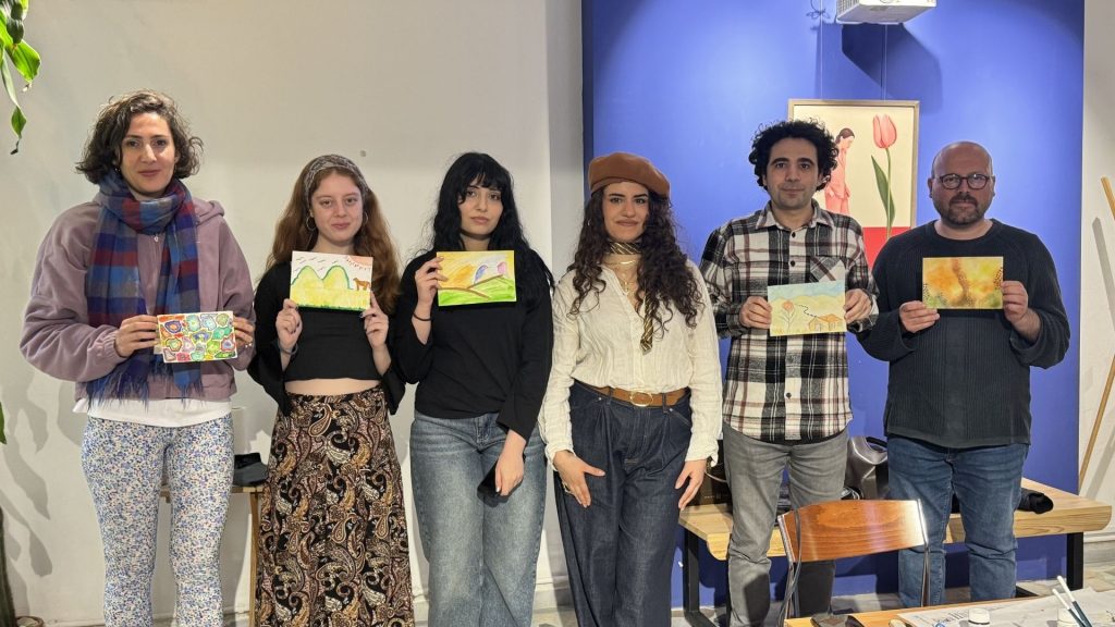 Bahar Kartpostalı: Dilek, Renk ve İz Atölyesi Gerçekleştirildi